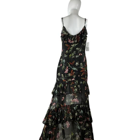 Katie May Black Rayon Always Overdressed Gown Size L - Picture 3 of 4